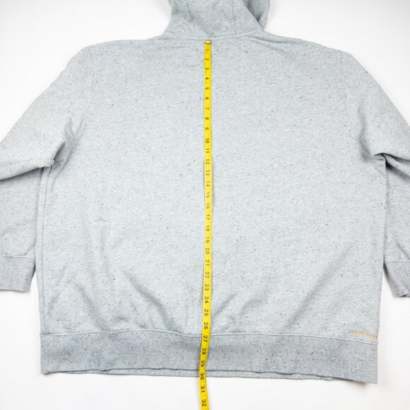 Ariat Rebar Workman Hoodie Sweatshirt Men's 3XL Gray Long Sleeve 1/4 Zip - Picture 11 of 16